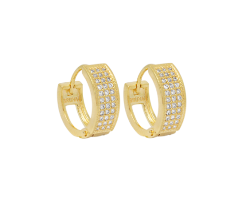 BRINCO ARGOLA CLICK ZIRCONIAS – P