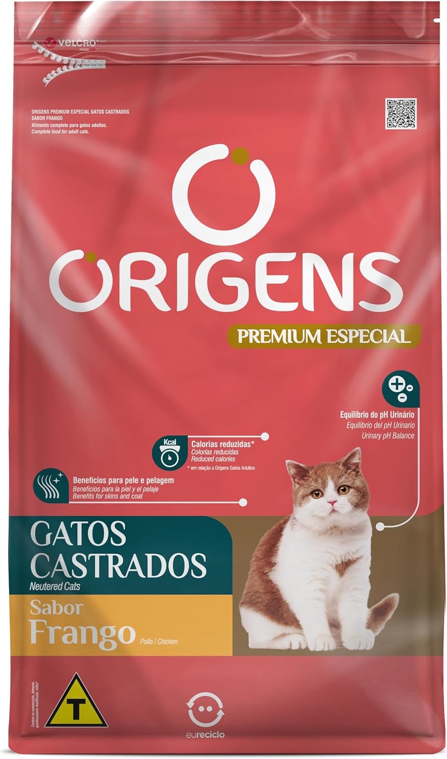 ORIGENS GATOS CASTRADOS FRANGO 10,1KG