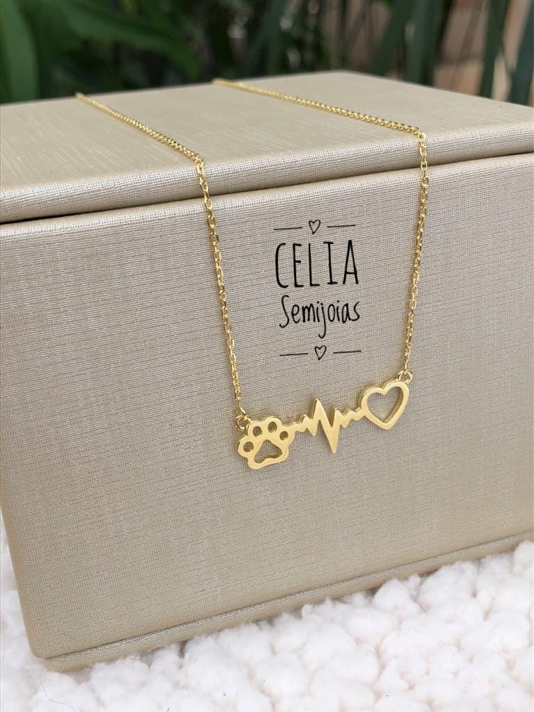 GARGANTILHA BATIMENTO, PATINHA, CORACAO