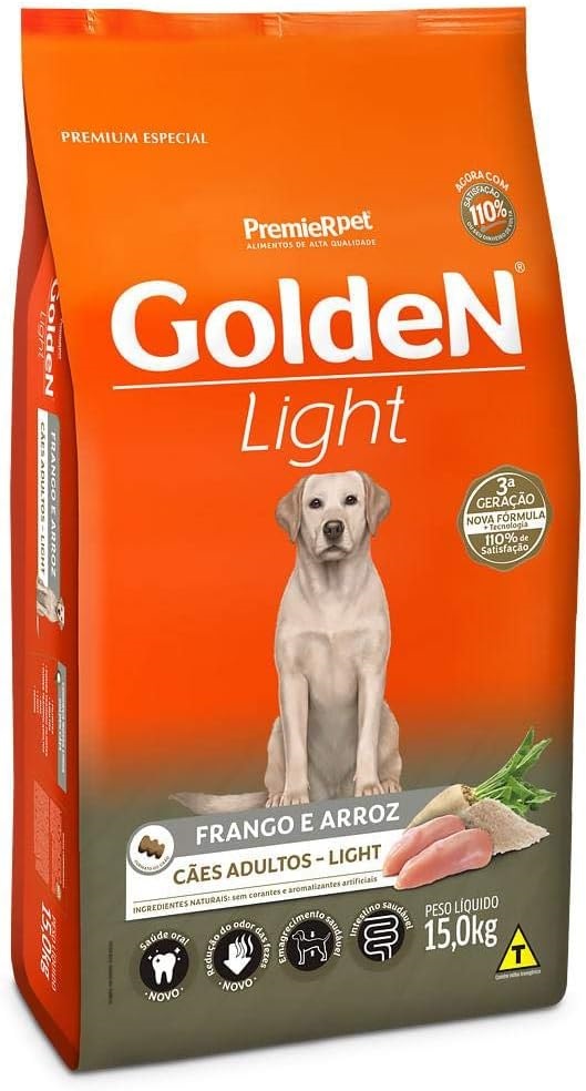 GOLDEN FORMULA CAES ADULTOS LIGHT 15KG