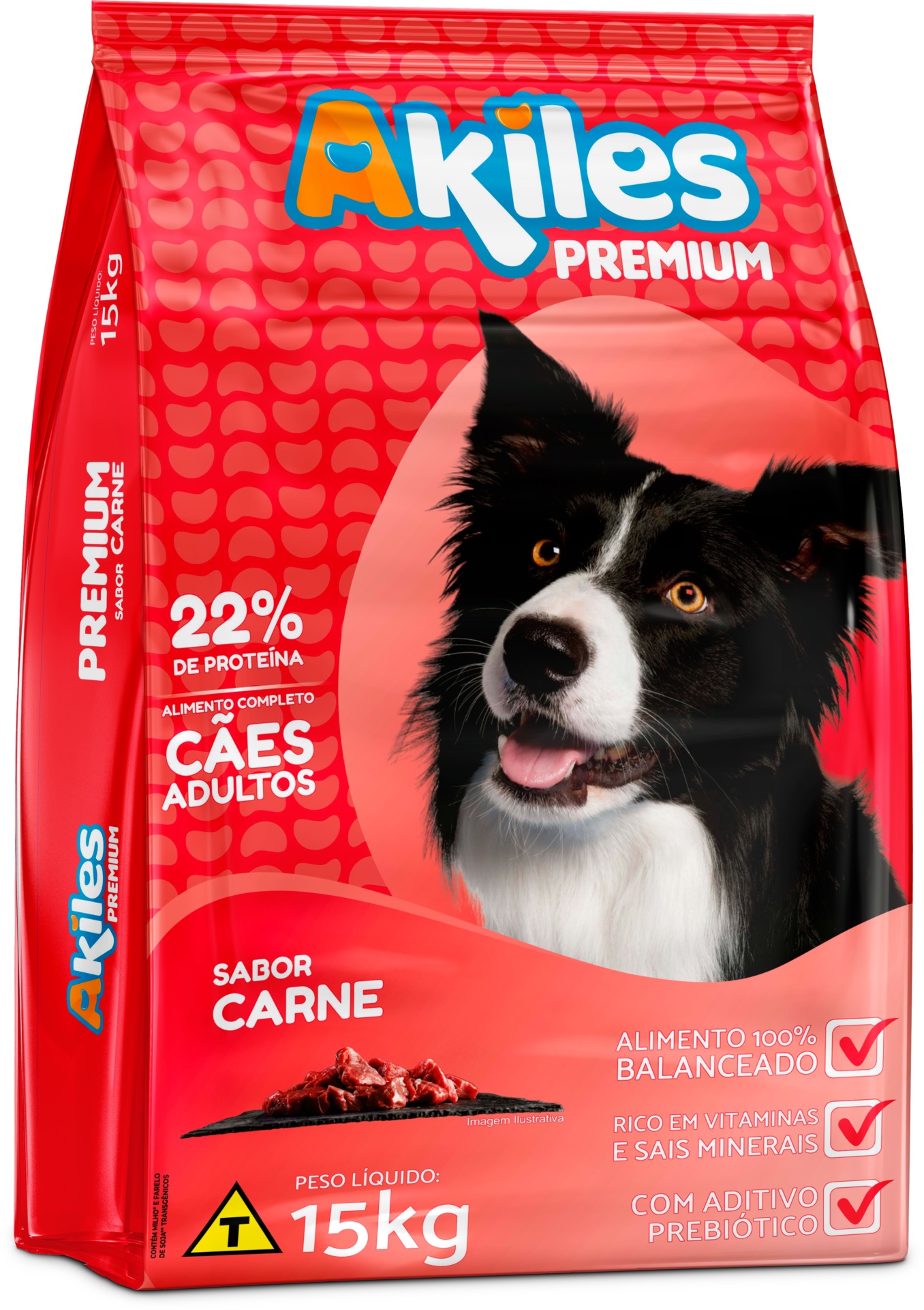 AKILES PREMIUM CAES ADULTOS 22% 15KG