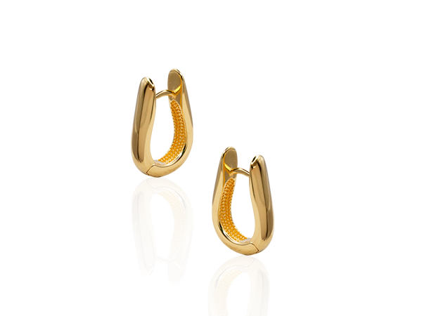 BRINCO ARGOLA DOURADA M