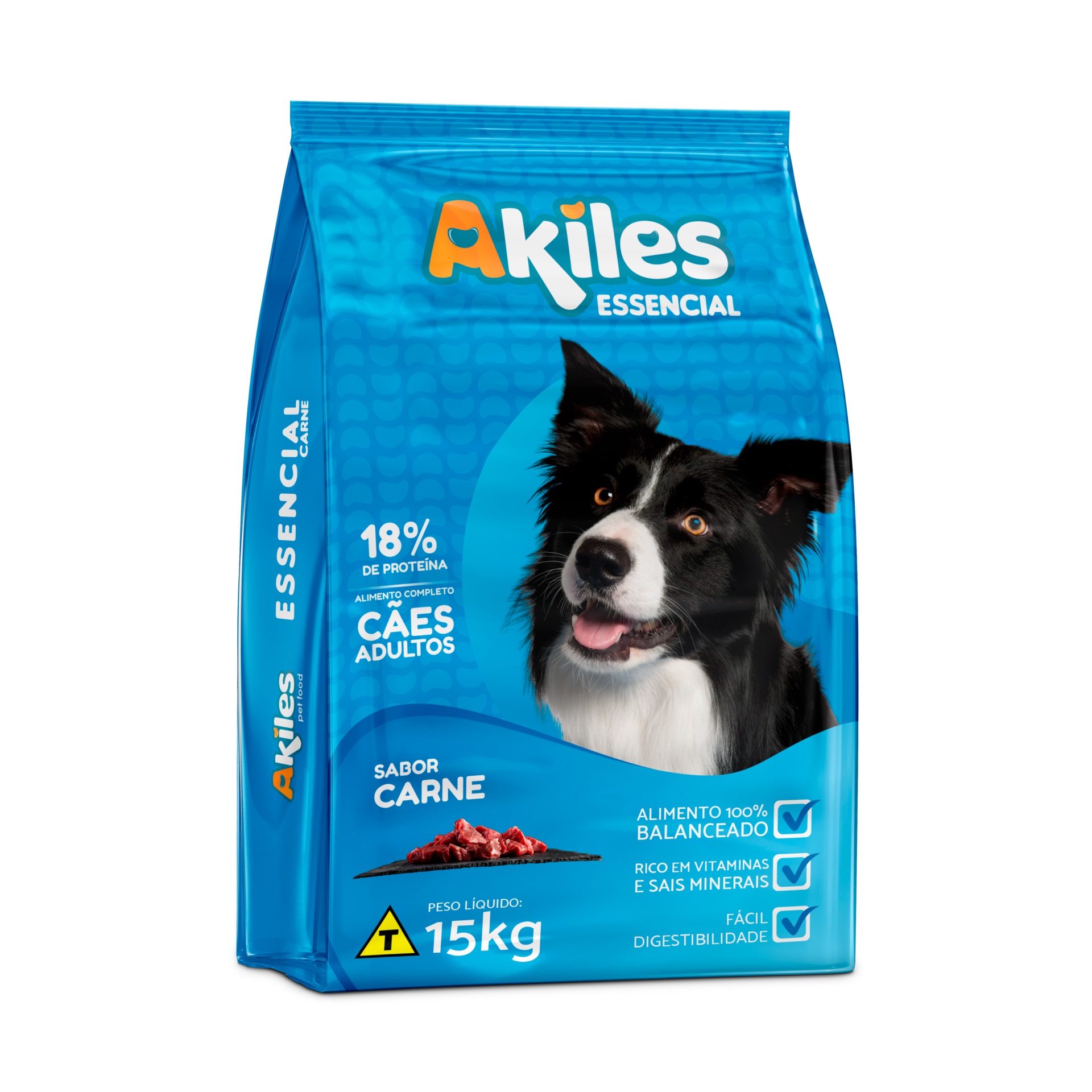 AKILES ESSENCIAL CAES ADULTOS 18% 15KG