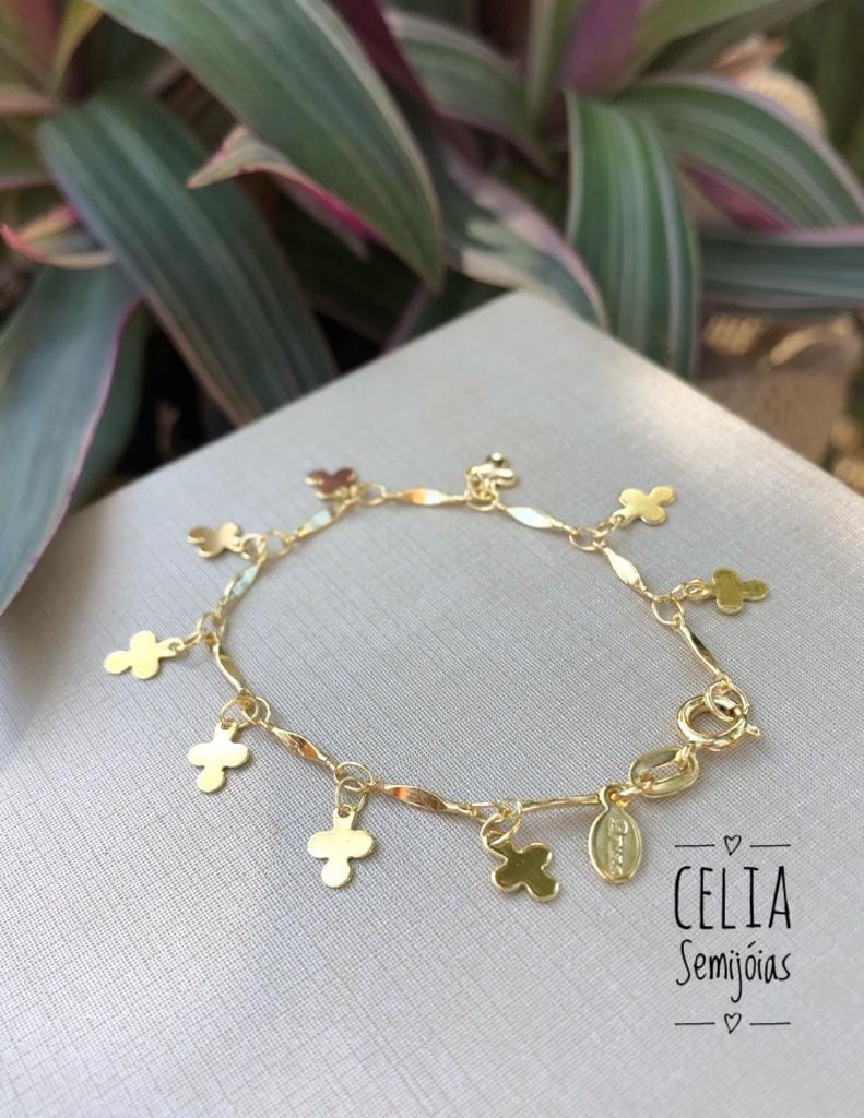 PULSEIRA INFANTIL DE TREVO