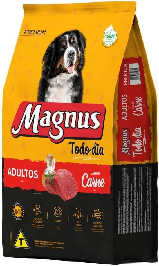 MAGNUS TODO DIA ADULTO CARNE 15KG