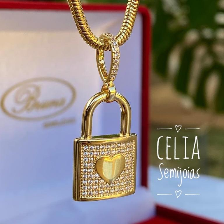 MEDALHA CADEADO AMOR