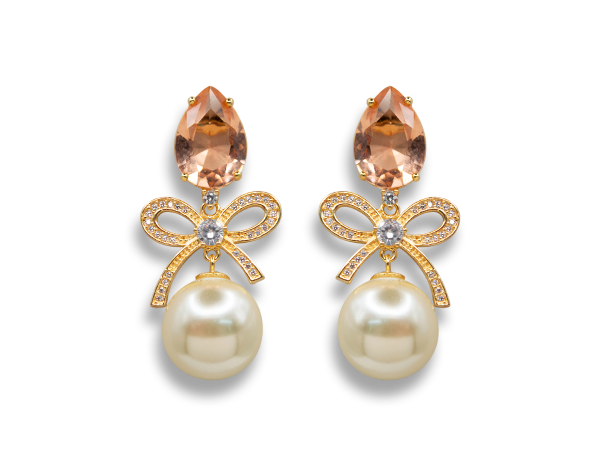 BRINCO THAIS ROSE C/ PEROLA – T. GDE
