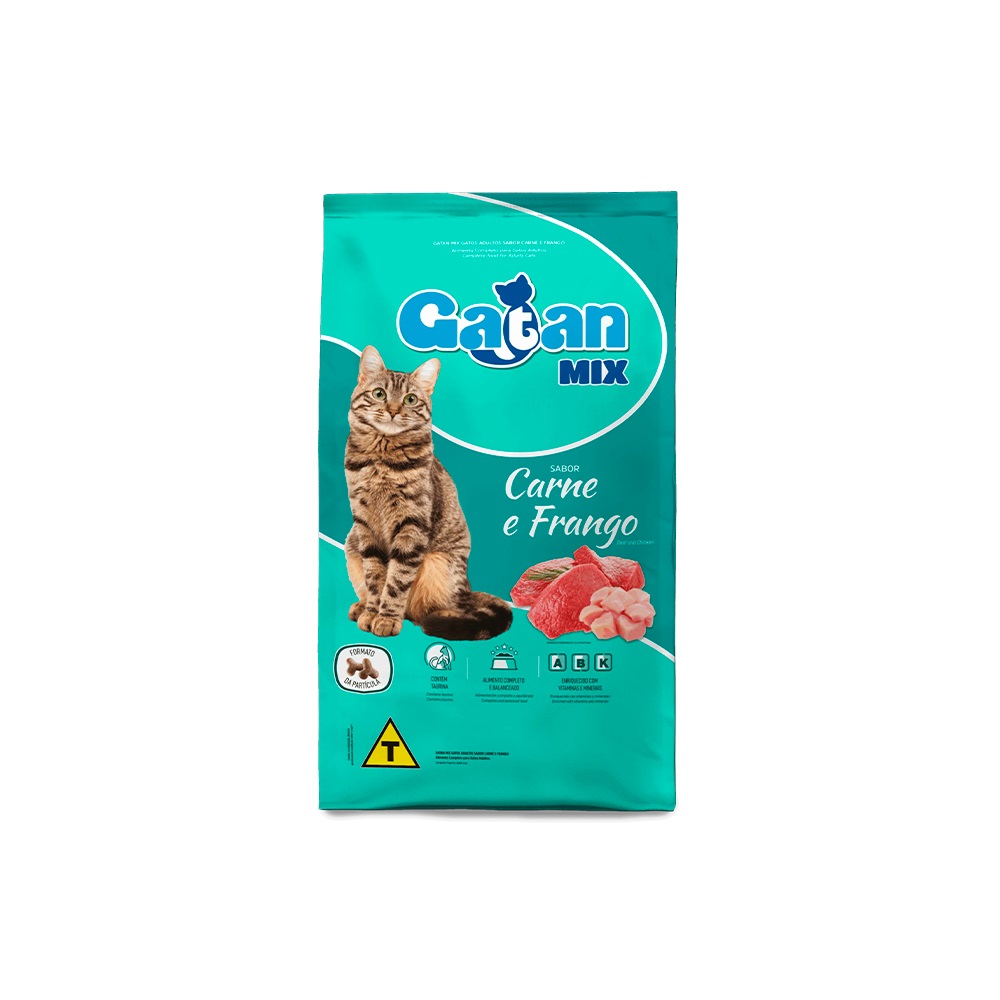 GATAN MIX CARNE E FRANGO 20KG