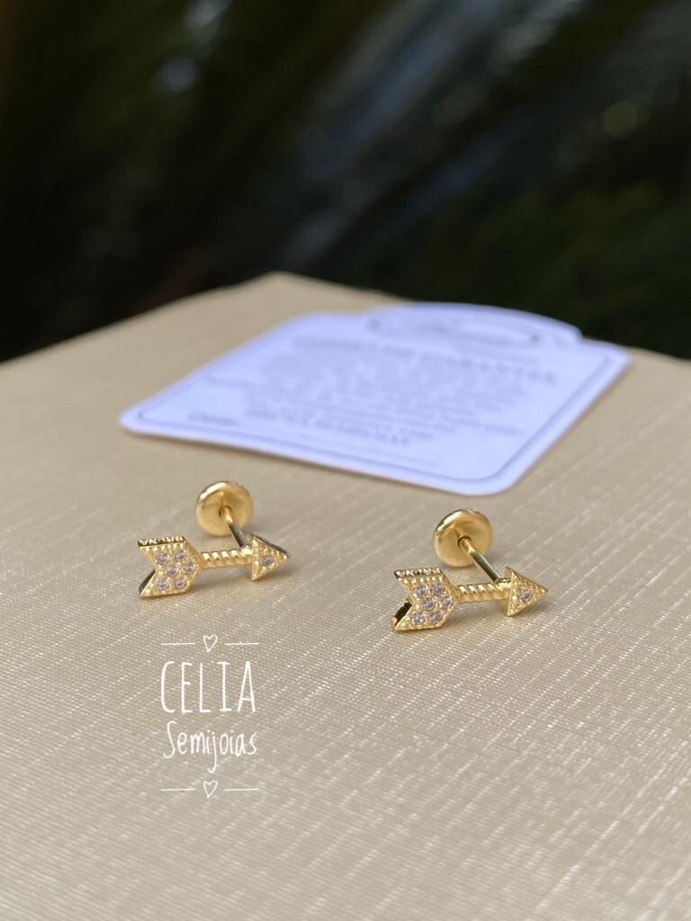 BRINCO FLECHA COM MICROZIRCONIAS